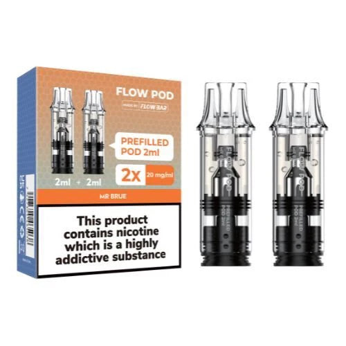 Flow Pod 2ml Pre-filled Pods - Pack of 2 - Mr. Blue