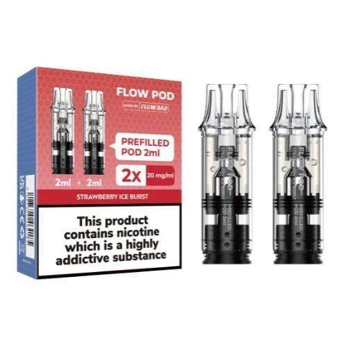 Flow Pod 2ml Prefilled Pods - Blueberry Cherry Cranberry - Pack of 2