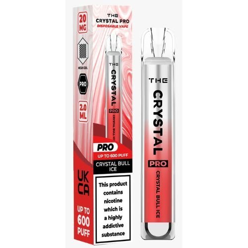 The Crystal Pro Disposable Device - Crystal Bull Ice The Crystal Pro Disposable Device - Crystal Bull Ice