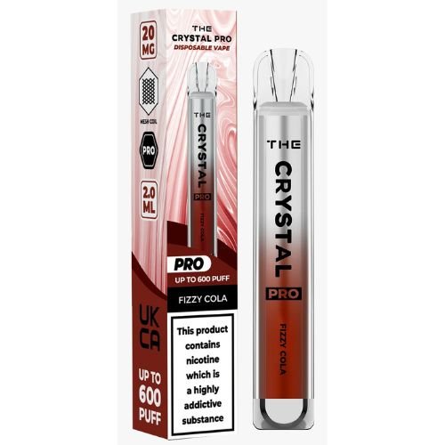 The Crystal Pro Fizzy Cola Disposable Vape The Crystal Pro Fizzy Cola Disposable Vape