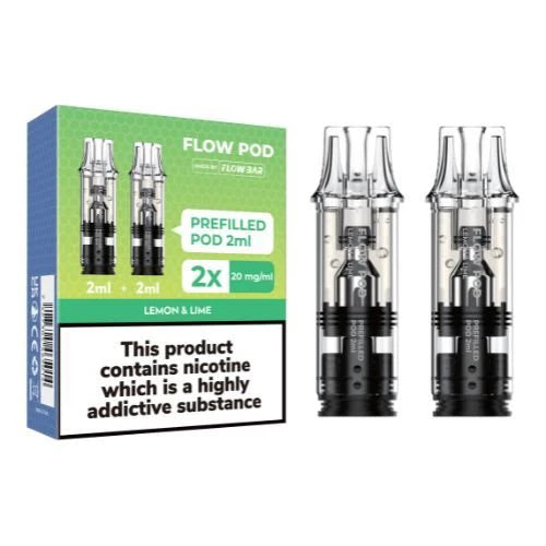 Cápsulas precargadas Flowpod de 2 ml (paquete de 2) - Limón y lima