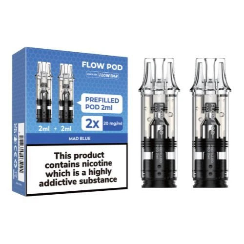Cápsulas precargadas Flowpod de 2 ml (paquete de 2) - Mad Blue