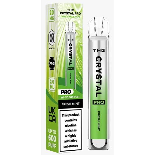 Crystal Pro 600 Disposable Vape - 28+ Flavours - Only 5,99 Crystal Pro 600 Disposable Vape - 28+ Flavours - Only 5,99